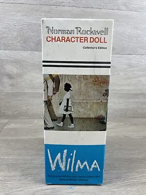 $49.99 • Buy VINTAGE 1981 - Norman Rockwell Wilma Doll Made In Western Germany 10.5  W/BOX