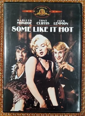 Some Like It Hot (DVD Widescreen. Tony Curtis Jack Lemon Marilyn Monroe. B/w. • $3.99