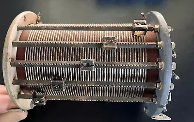1920's Vintage Tapped Sliding Variable Inductor Erla Electronics Model 14081 • $105