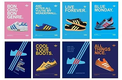 Adidas Casuals Trainers Posters Print BUY 1 GET 2 FREE • £7.99