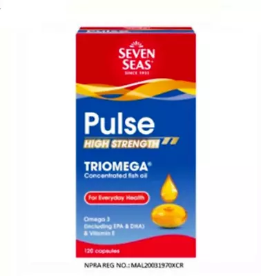 $29.90 • Buy Seven Seas Pulse Triomega Concentrated Fish Oil 120's