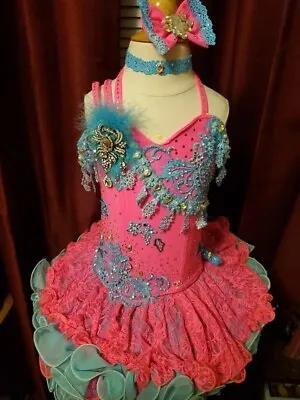 Semi Glitz Cupcake Pageant Dress • $175