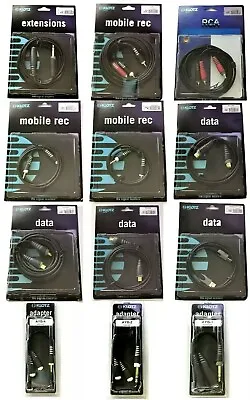 Klotz RCA/Mini Jack/ RCA Cables And Adapters. NEW • £6.95