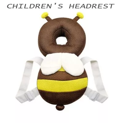 Baby Cartoon Pillow Head Protection Toddler Bee Head Pillow Neck Pad UK • £6.89