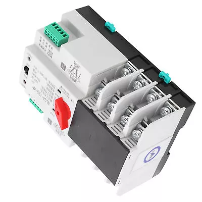 £40.13 • Buy Automatic Transfer Switch Din Rail Mounted 3Phase 4Wire Power Control 400V Hot