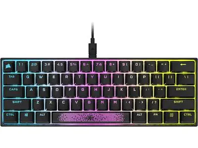 Corsair K65 RGB Mini 60% Mechanical Gaming Keyboard - Cherry MX Brown Mechanical • $59.99