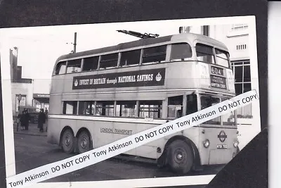 London Transport - Q1 Type Trolley Bus No. 1795 @ Wimbledon - Photo - B11391 • £1