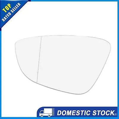 $19.49 • Buy Pack X 1 For VW Passat CC Mirror Glass Heated With Backing Plate Driver Side LH