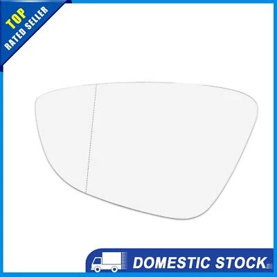 $19.49 • Buy Pack X 1 For VW Passat CC Mirror Glass Heated With Backing Plate Driver Side LH