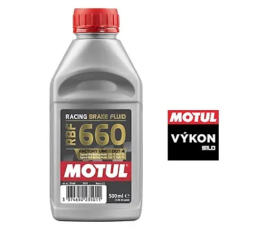 Motul® Rbf 660 Factory Line Dot 4 Racing Brake Fluid 1 X 500ml 101667 • $29.28