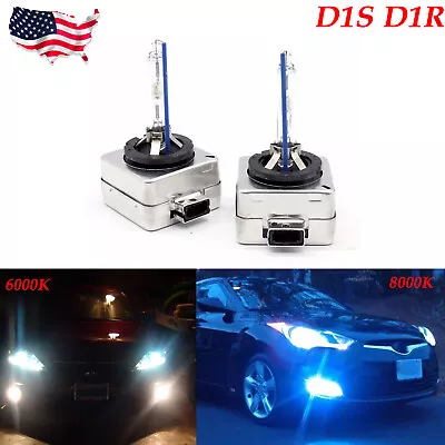 D1C D1S D1R 6000K 8000K Xenon HID Headlight Lamps OE Fit Replacement Bulbs 2pcs • $19.99