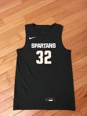 Michigan State Spartans NCAA Nike Elite Youth Basketball Jersey Size L • $39.99