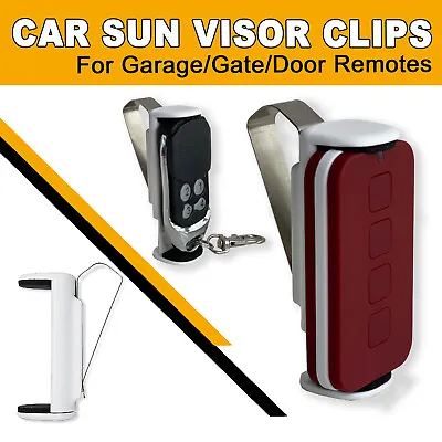 Universal Garage/Gate Remote Car Sun Visor Clip ATA/Merlin/Boss/NOVA/BFT NEW • $15.95