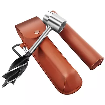 £9.99 • Buy Manual Wood Auger For Bushcraft Tools Hand Auger Wrench For Backpacking Survival