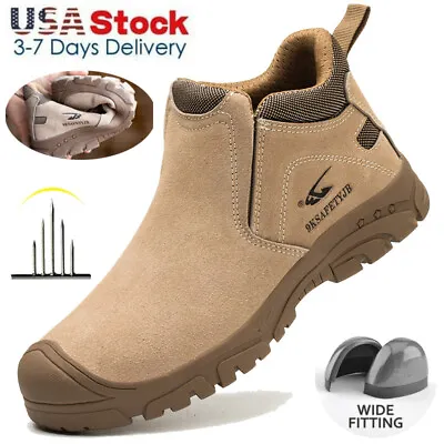 $31.34 • Buy Mens Insulated Shoes Work Boots Composite Toe Cap Indestructible Sneakers Size