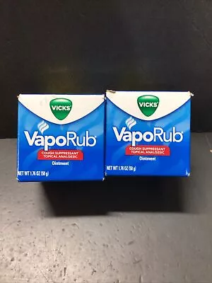 Vicks Vaporub Ointment Lot Of 2.   Feb 2025 • $15