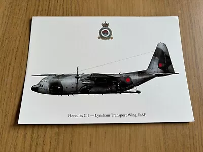 Royal Air Force Lockheed C-130 Hercules Postcard • £0.99