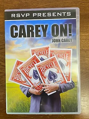 £4 • Buy Carey On! - Card Tricks DVD By John Carey - Card Magic - RSVP Presents
