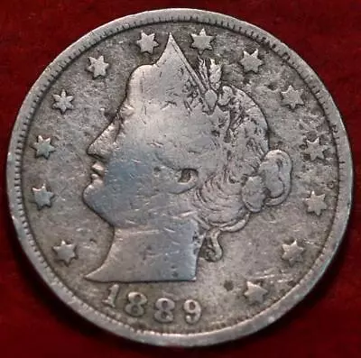 1889 Philadelphia Mint Liberty V Nickel • $1.25