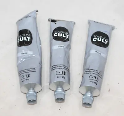 Lot Of 3 MATRIX So Color Cult Permanent Haircolor Clover Green 3 Oz Leprechaun • $15.12