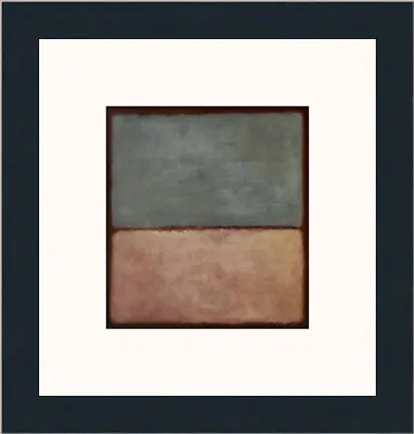 Mark Rothko Number 9 Custom Framed Print • £72.29