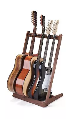 Musbeat Guitar Stand For Multiple Guitars Hardwood Multi Guitar Stand (3 Aco... • $64.99