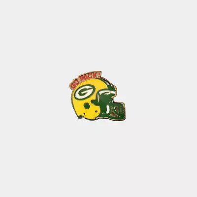 Green Bay Packers  Go Pack  Vintage Enamel Pin • $8