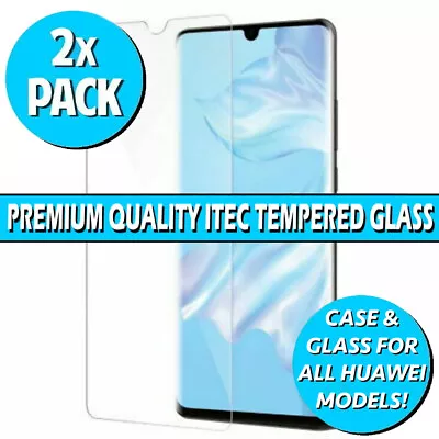 Gorilla Glass Screen Protector For Huawei P20 Pro Lite P Smart 19 P30 Gel Case • £2.69