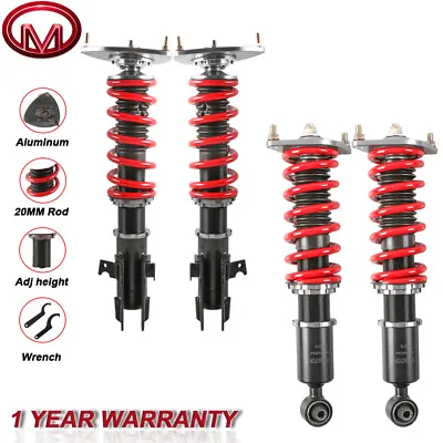 Set(4) Front & Rear Coilovers Suspension For 2008-13 Subaru Impreza Adj.Height • $214.90