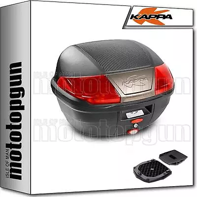 Kappa Top Case K400n + Rear Rack Kymco Downtown 350 I Abs 2015 15 2016 16 • $174.32