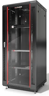 27U Sysracks Wall Mount IT Data Network Server Rack Cabinet Enclosure 24  Depth • $359.99