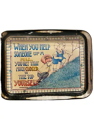 Mary Engelbreit Paperweight When You Help Someone Up A Hill Closer Top Friend   • $9.99