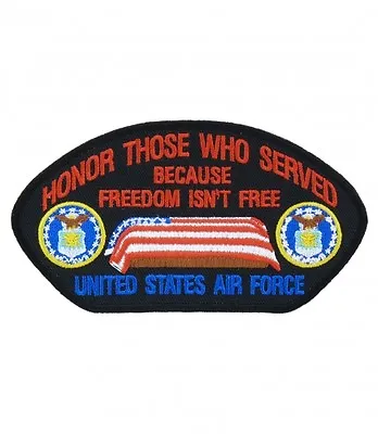 Honor Those U.S. Air Force Hat Patch Military Cap Patches • $4.99