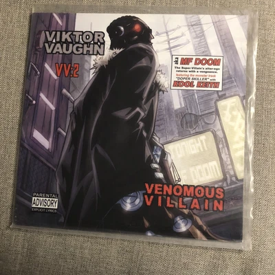 $224.99 • Buy Viktor Vaughn VV:2 Venomous Villain Lp 2004 Mf Doom Vinyl Record VERY RARE VG+