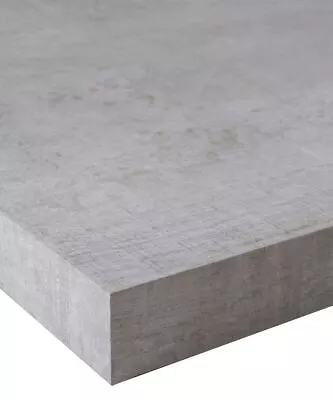 40mm Wood Stone Grey Stone Effect Laminate Kitchen Square Edge Worktop - Upstand • £119