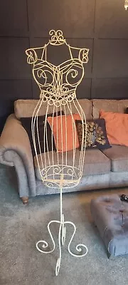 £30 • Buy Vintage Shabby Chic Style Metal  Mannequin