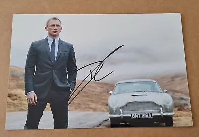 Signed 10 X 8 Photo Daniel Craig James Bond 007 • £0.99