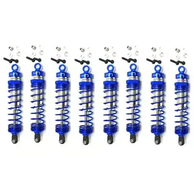 Hot Racing TD8100X06 Blue Aluminum HD Big Bore Shocks 8) T-Maxx / E-Maxx • $98.88