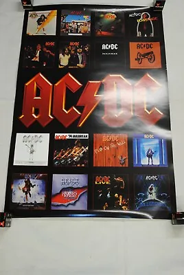 Ac/dc Album Covers Poster Rare Official New Pyramid Posters High Voltage Live • £9.99