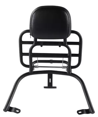 Prima Rear Rack Black With Backrest Fits Vespa LX50 LX150 LXV Scooter • $181.52