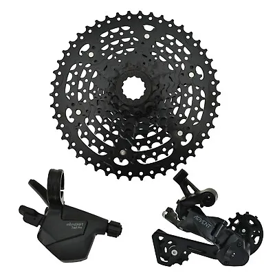 MicroSHIFT ADVENT 1x9 Speed 11-46T MTB Groupset Designed To Survive • $119