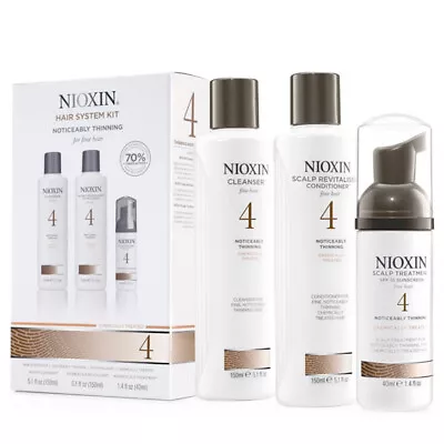 NEW Nioxin Hair System Kit 4 • $50.25