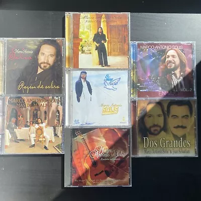 Marco Antonio Solis/ Joan Sebastian - En Pleno Vuelo/ Instrumental 7 CD/DVD LOT • $95