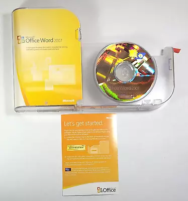 Microsoft Office Word 2007 Retail Version • $39.99