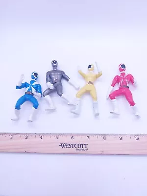 Power Rangers Set Of 4 Mcdonalds Happy Meal Toys 2000 4  Tall • $11.69