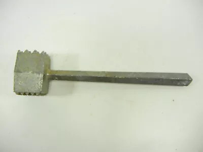 Vintage Small Cast Aluminum Meat Tenderizer Double Sided 8.5  Long  • $10.99