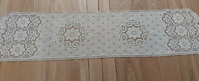 Vintage Cream Lace Table Runner • £12.99