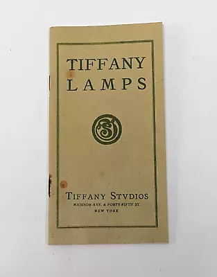 Tiffany Stvdios Bronze Lamps Mini Catalog Booklet - New York • $39