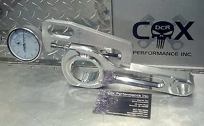 DCR Billet Aluminum Connecting Rod Bolt Stretch Gauge Accurate .0005 Half Thou. • $149.95