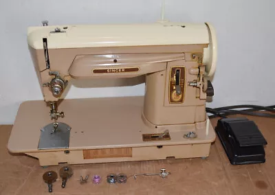 Singer 404 Sewing Machine Excellent Working Vintage • $100